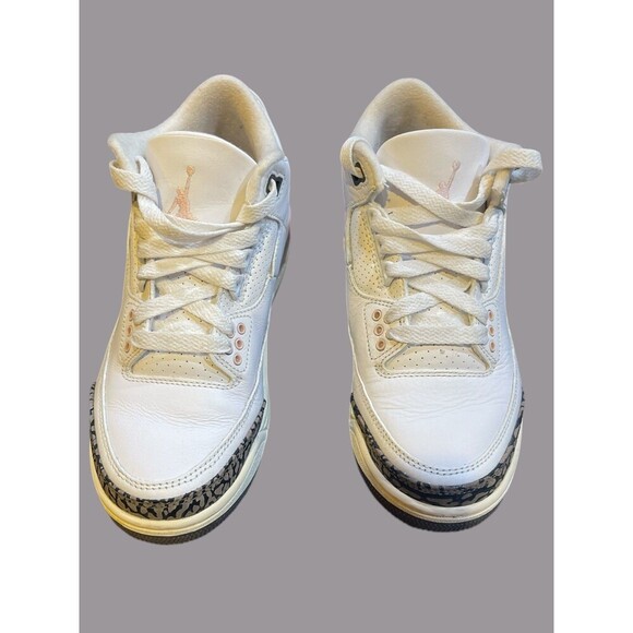 Women’s Size 6 Air Jordan 3 Retro Dark Mocha Sneakers Shoes OG Box - Picture 3 of 10